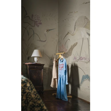 S10418 Seabirds Sandstone Sandberg Wallpaper interior3 kuva