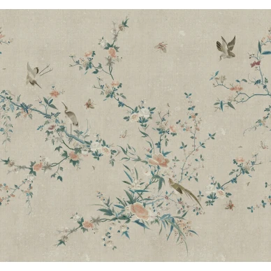 S10426 Bloom Gray Sandberg Wallpaper product image