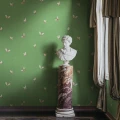 S10449 Butterflies Green Sandberg Wallpaper interior3