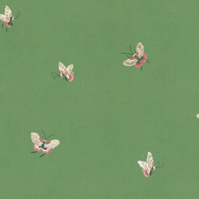 S10449 Butterflies Green Sandberg Wallpaper product kuva