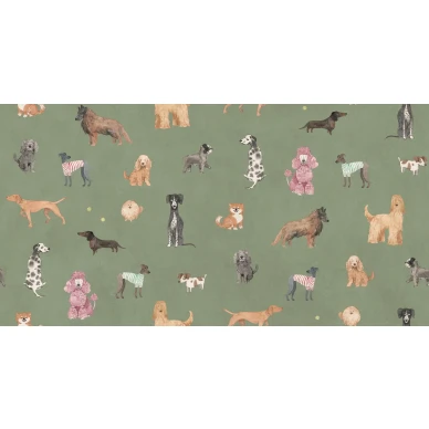 S10705 Taiga and Friends Green Sandberg Wallpaper product 2100x1090 78d5a771 fb13 4eef bd34 d91efd14594b kuva