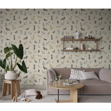 S10706 Taiga and Friends Sandberg Wallpaper interior1 2100x1779 579ed036 3a7b 4b7e a16d 1f763a98e031 kuva