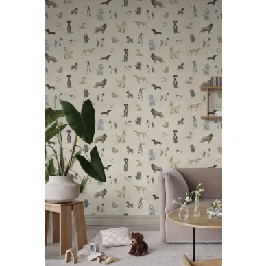 S10706 Taiga and Friends Sandberg Wallpaper interior2 1400x2100 f55fcbd1 2637 4196 b4c5 19e8044ed942 kuva