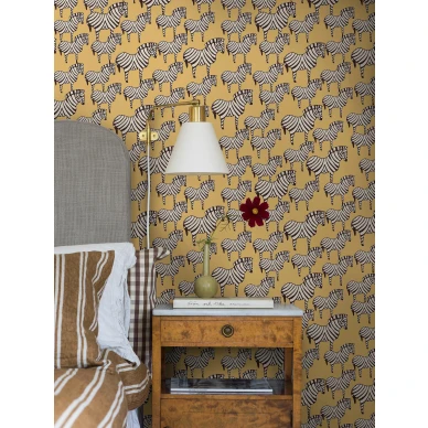 1378 Zebra Roomshot Bedroom kuva