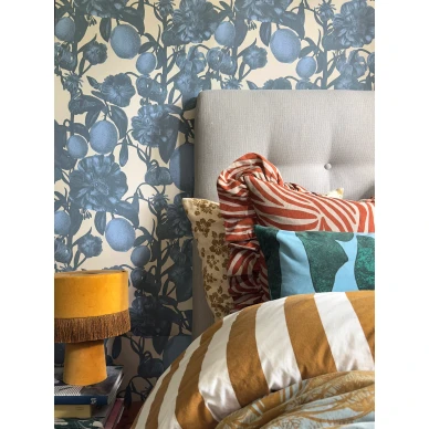 Firenze4 blue StudioLisaBengtsson tapet kopiera kuva