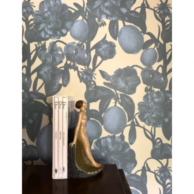 Firenze blue StudioLisaBengtsson tapet kopiera kuva