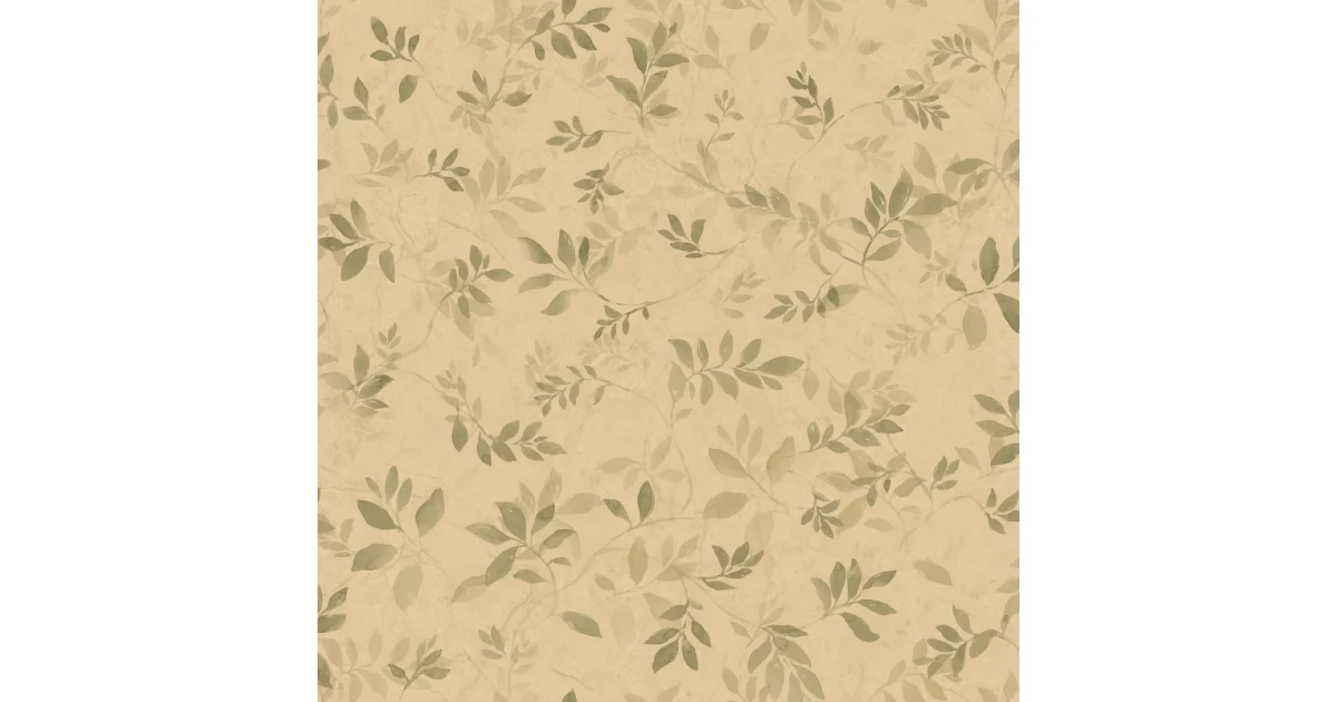 Mila wallpaper – leaf vine pattern | Sandberg