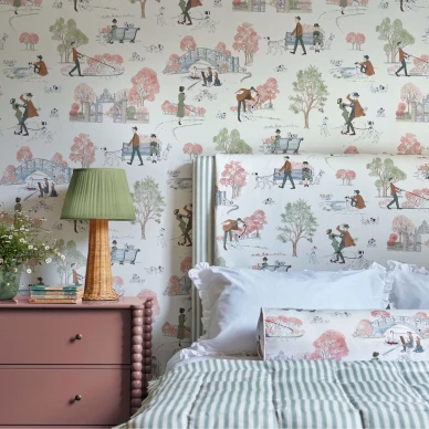 DDIW217289 1 SAW0189 01 SANDERSON 101 Dalmatians WALLPAPER d5a4 kuva