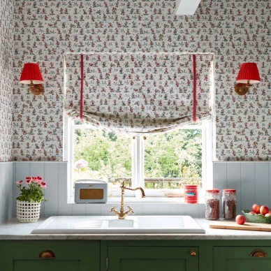 DDIW217262 1 SAW0195 01 SANDERSON Mickey and Minnie WALLPAPER 16c7 kuva