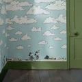 DDIW217292 3 SAW0197 01 SANDERSON Mickey In The Clouds WALLPAPER 43e8