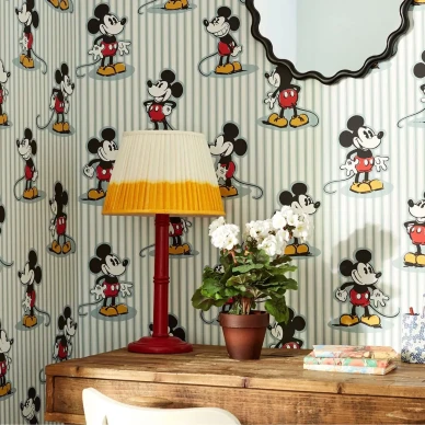 DDIW217271 2 SAW0198 01 SANDERSON Mickey Stripe WALLPAPER 9522 kuva