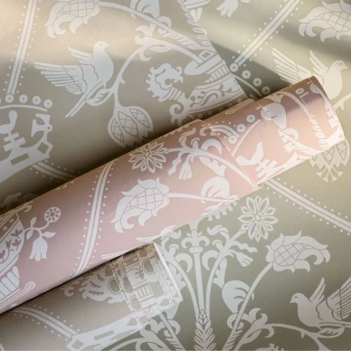 DHIP217502 1 SAW0226 01 SANDERSON Highgrove Damask WALLPAPER 5c00 kuva