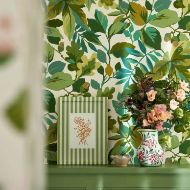 DABW217223 1 SAW0183 01 SANDERSON Robins Wood WALLPAPER 53d4 kuva