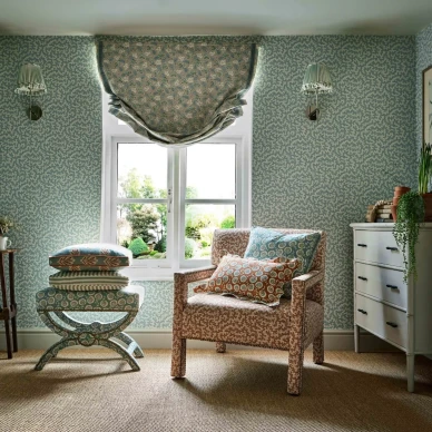 DABW217241 1 SAW0187 03 SANDERSON Truffle WALLPAPER 1e5f kuva