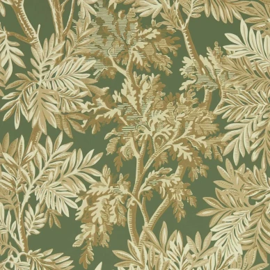 Tapestry Trees Woodland Green kuva