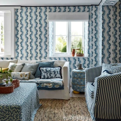 DABW217250 1 SAW0181 02 SANDERSON Oxbow WALLPAPER c284 image