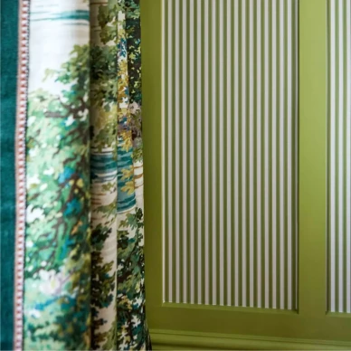 DABW217255 2 SAW0182 04 SANDERSON Pinetum Stripe WALLPAPER 5bfd kuva