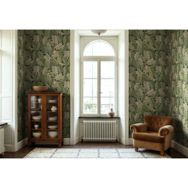 R21685 Swirling Fern Green Rebel Walls interior1 kuva