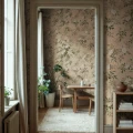 R21662 Wildflower Vista Peach Rebel Walls interior1