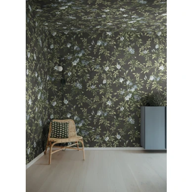 R21663 Wildflower Vista Black Rebel Walls interior1 kuva
