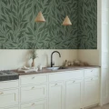 R21689 Willow Dark Green Rebel Walls interior1