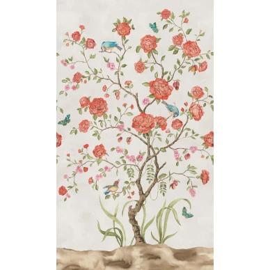 R21648 Chinoiserie Botanica White Rebel Walls product kuva