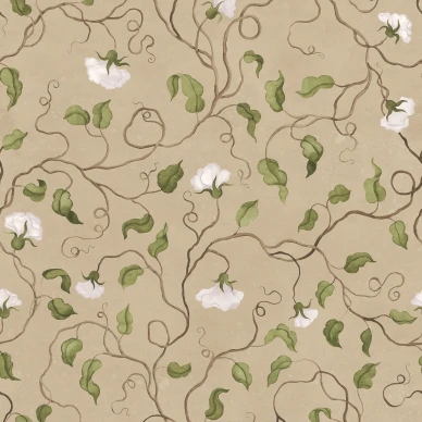 R21667 Soft Vines Beige Rebel Walls product kuva