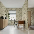 R22058 Timeless Flora Beige Rebel Walls interior3
