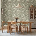 R21674 Flower Tree Light Green Rebel Walls interior1