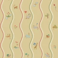 9873W Wavy Stripe Animals Pattern Image