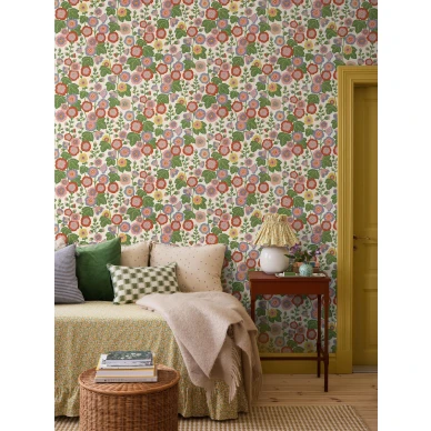 9171 HappyHollyhocks Roomshot 1 image