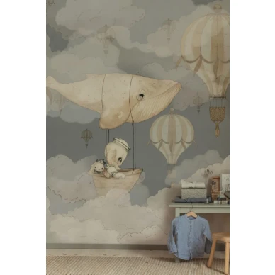 72 Flying Whale Wallpaper Mrs Mighetto Blue4 768x1152 kuva