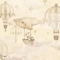 72 Flying Whale Wallpaper Mrs Mighetto White O 800x533