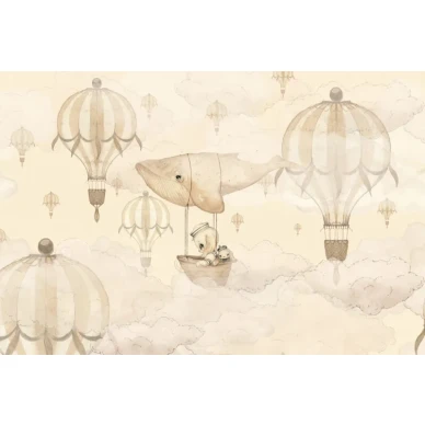 72 Flying Whale Wallpaper Mrs Mighetto White O 800x533 kuva
