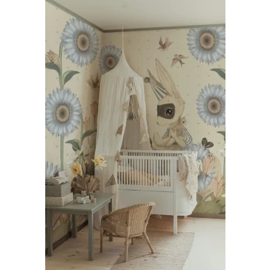 Sunflowers for Gittan Wallpaper BLUE 800x1200 kuva