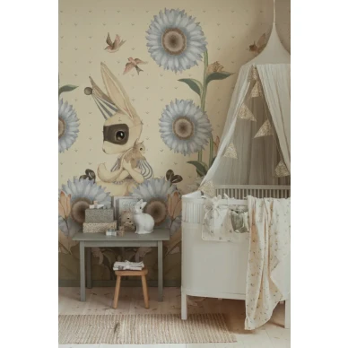Sunflowers for Gittan Wallpaper BLUE4 768x1152 kuva