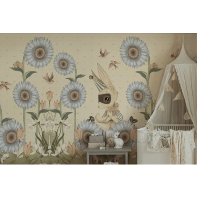 Sunflowers for Gittan Wallpaper BLUE6 768x512 kuva