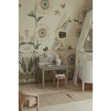 Sunflowers for Gittan Wallpaper PINK2 800x1200 kuva