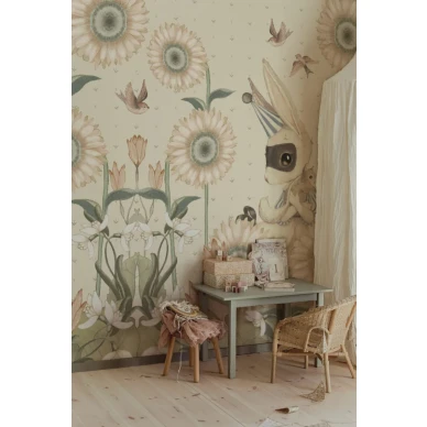 Sunflowers for Gittan Wallpaper PINK5 768x1152 kuva