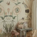 Sunflowers for Gittan Wallpaper PINK5 800x1200