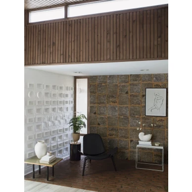 9507W BrownPlates Roomshot image