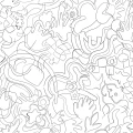 9529W LineArt PatternImage