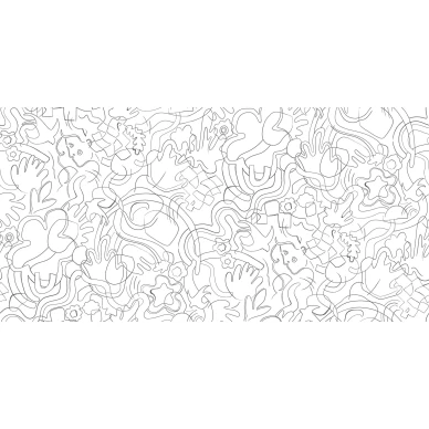 9529W LineArt PatternImage image