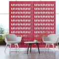 ACOUSTIC ARTWORK Partitions Red