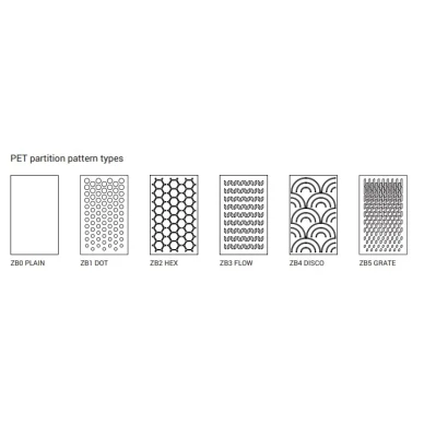 ACOUSTIC ARTWORK Partitions pattern kuva