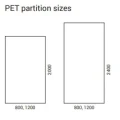 ACOUSTIC ARTWORK Partitions size