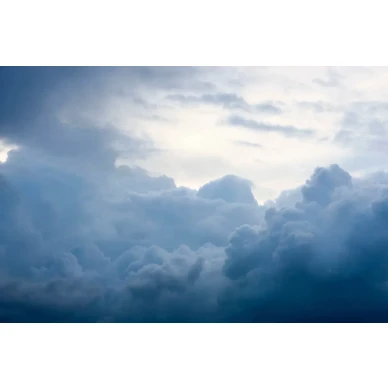 Above the Clouds sininen pilvitapetti Rebel Wallsilta R13681 koko kuvio image