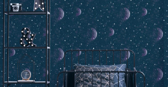 Avaruustapetti Planetarium Sandudd