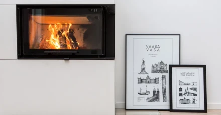 Kaupunkijuliste joululahjaksi Vaasalaisille Vaasa By Julia Back