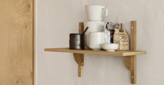 Keittion hylly Sector Shelf Ferm Living